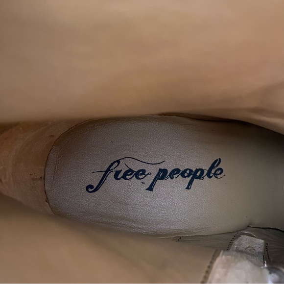 Free People Snakeskin Barclay Heeled Boots - Picture 2 of 8